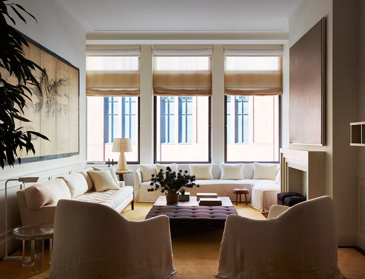Soft Elegance in Apartment Design by a Manhattan Designer